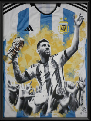 Messi Champion Coupe du Monde 2022