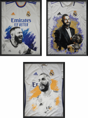 PACK Benzema (3 POSTERS)