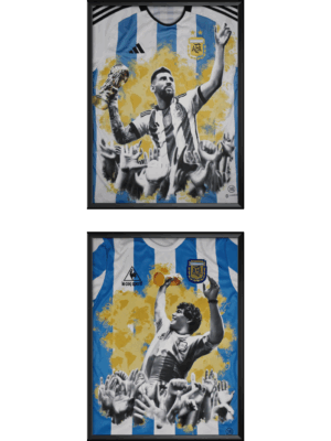 PACK Maradona-Messi (2 POSTERS)