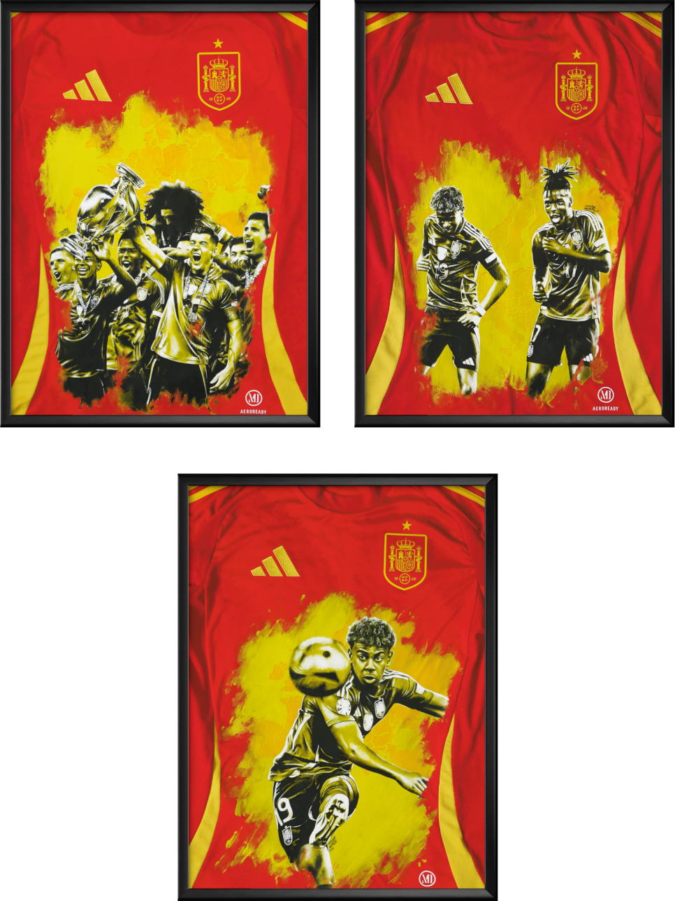 PACK Yamal + Nico Williams + Espagne (3 POSTERS)